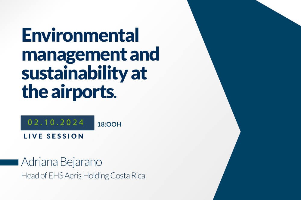 2del10 1 - New Webinar Environmental management and sustainability at the airports