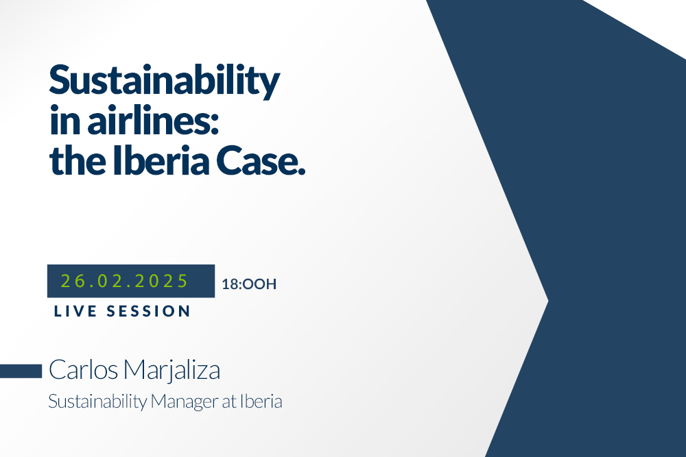 ig blog - New Webinar Sustainability in airlines: the Iberia Case