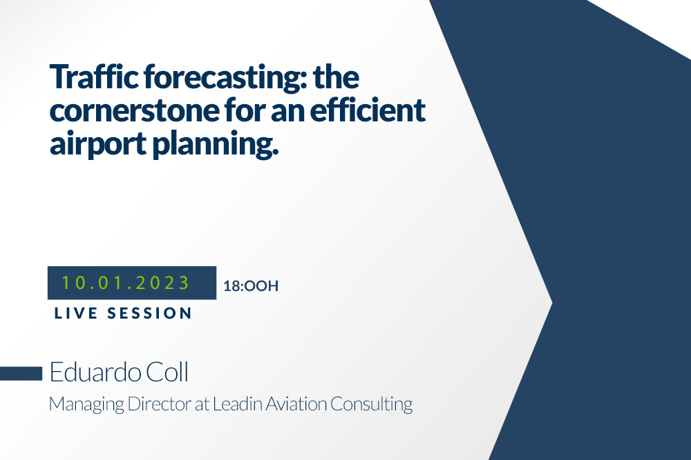 Webinar about traffic forecasting: the cornerstone for an efficient airport planning